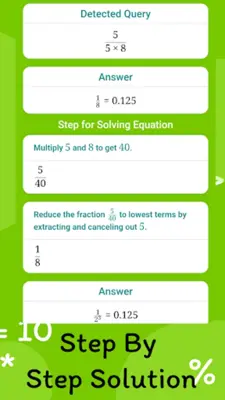 Equatix - Math Solver android App screenshot 1